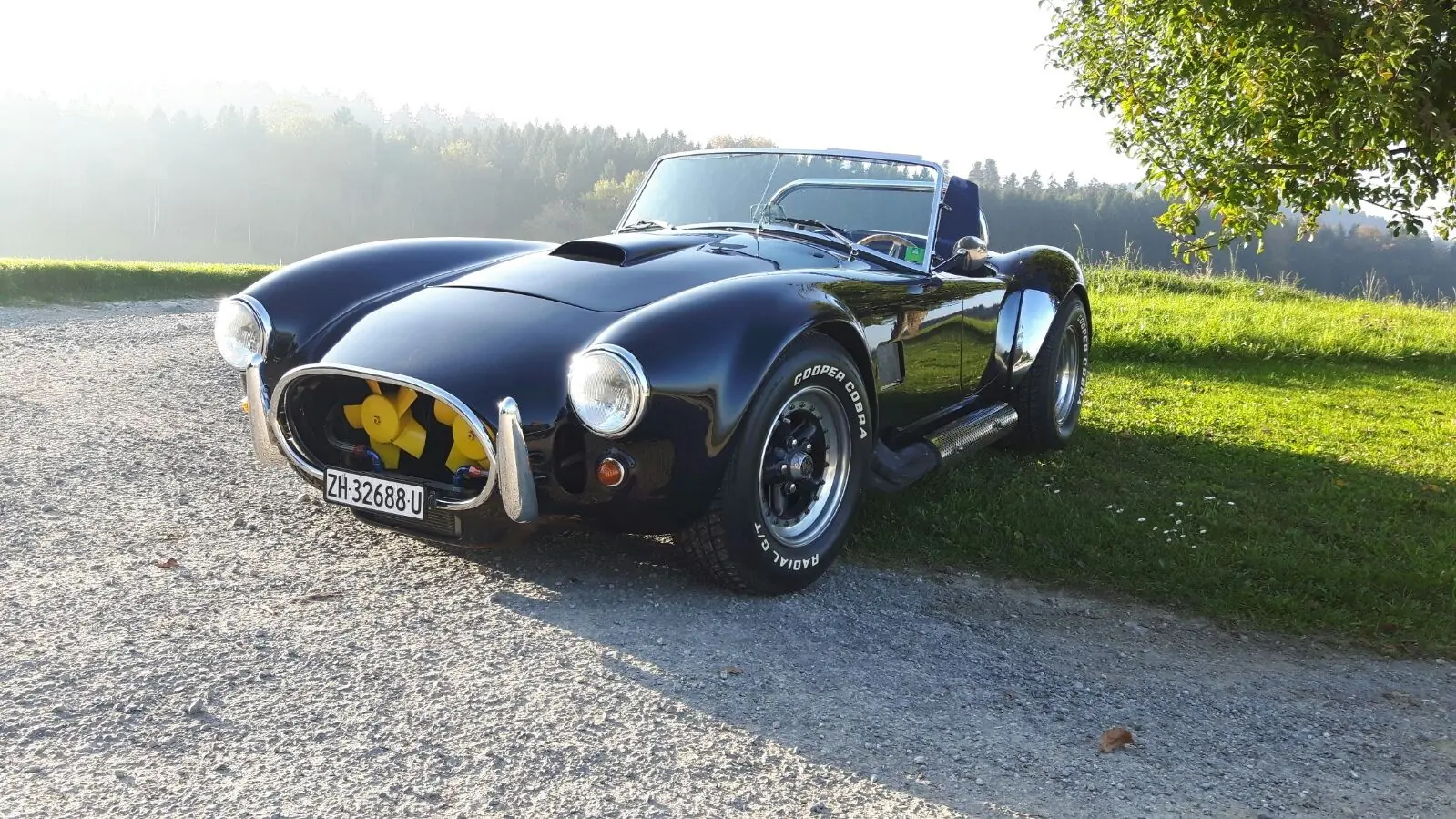 AC Cobra 427 — Légendaire cabriolet de 1971, 67'000 km, inscription vétéran
