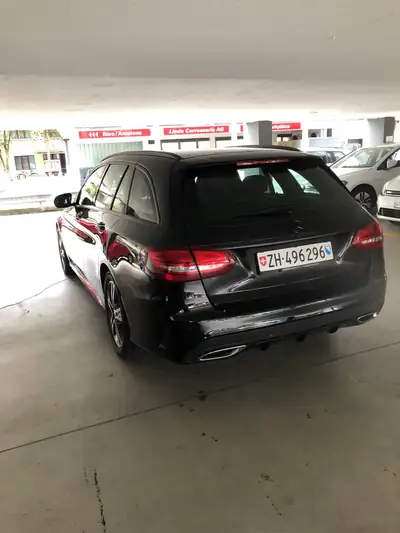 Mercedes-Benz C 220 BlueTEC AMG Line — Break diesel premium, 90'000 km, toit ouvrant — côté