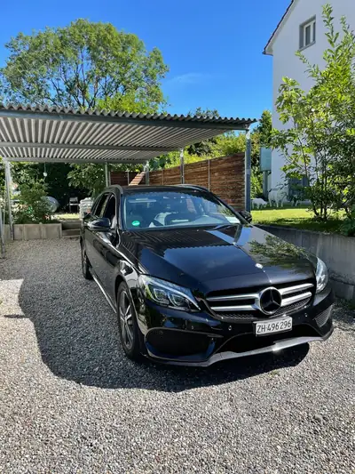 Mercedes-Benz C 220 BlueTEC AMG Line — Break diesel premium, 90'000 km, toit ouvrant — Miniature 9