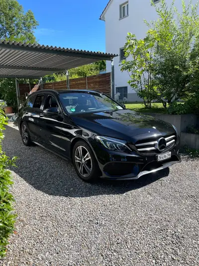 Mercedes-Benz C 220 BlueTEC AMG Line — Break diesel premium, 90'000 km, toit ouvrant — Miniature 8