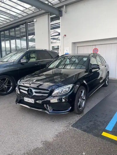Mercedes-Benz C 220 BlueTEC AMG Line — Break diesel premium, 90'000 km, toit ouvrant — Miniature 12