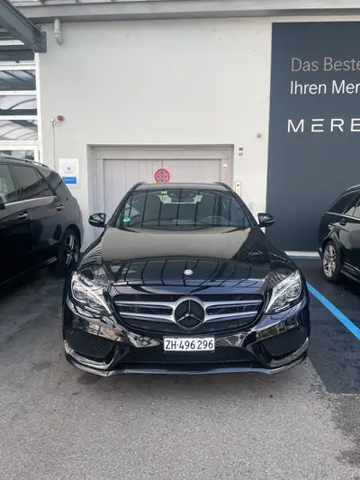 Mercedes-Benz C 220 BlueTEC AMG Line — Break diesel premium, 90'000 km, toit ouvrant — Miniature 15