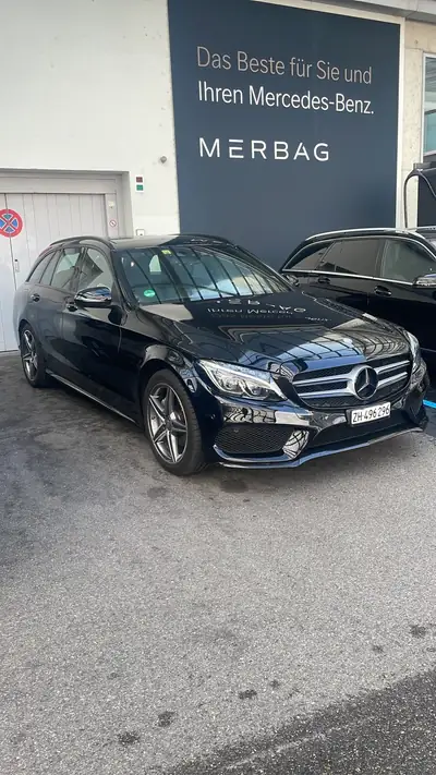 Mercedes-Benz C 220 BlueTEC AMG Line — Break diesel premium, 90'000 km, toit ouvrant — Miniature 14