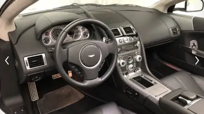 Aston Martin DB9 Volante Touchtronic — Cabriolet anglais prestige, 19'000 km seulement — détail