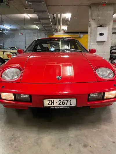 Porsche 928 S 1983 — Chef-d'œuvre coupé sport, 310 ch, sans sinistre — vista posteriore