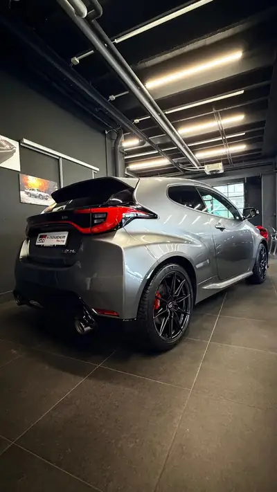 Toyota GR Yaris 1.6 Turbo Sport 4x4 — Sportive compacte 280 ch, 4 roues motrices — rear view