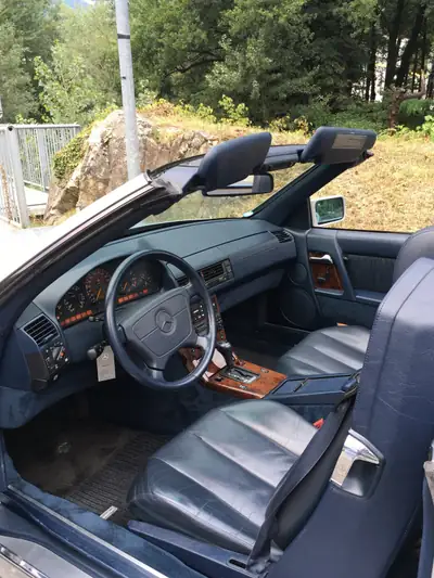 Mercedes-Benz SL 280 — Roadster légendaire 1994, 167'000 km, teinte argent — Miniatura 10