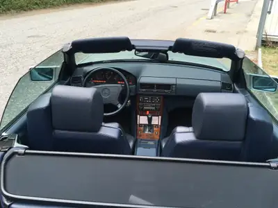 Mercedes-Benz SL 280 — Roadster légendaire 1994, 167'000 km, teinte argent — Miniatura 11