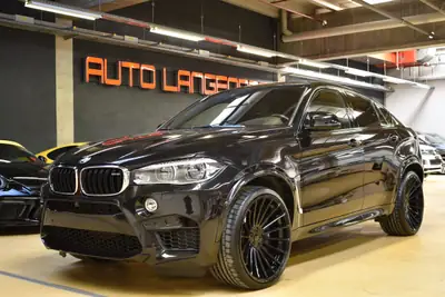 BMW X6M Steptronic — SUV coupé haute performance, 575 ch et équipements premium — vue extérieure