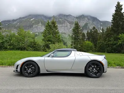 Tesla Roadster Sport 2010 — Cabriolet électrique iconique, 17'350 km, Hardtop panoramique — Miniatur 17