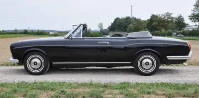 Rolls-Royce Corniche DHC 1970 — Cabriolet de prestige, modèle rare série A1 — vista posteriore