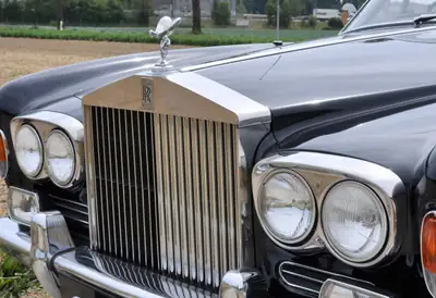 Rolls-Royce Corniche DHC 1970 — Cabriolet de prestige, modèle rare série A1 — interni