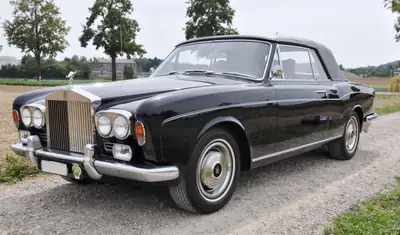 Rolls-Royce Corniche DHC 1970 — Cabriolet de prestige, modèle rare série A1 — cruscotto
