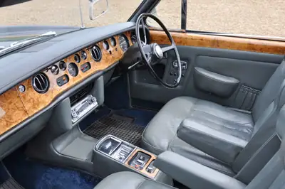 Rolls-Royce Corniche DHC 1970 — Cabriolet de prestige, modèle rare série A1 — Miniatura 11