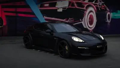 Porsche Panamera Turbo 4.8 PDK Techart Grand GT — 600 ch, édition limitée collector — Seitenansicht