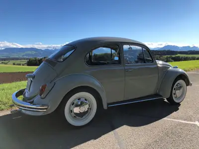 VW Käfer 1300 1968 — Légende restaurée, statut vétéran, état d'exception — Heckansicht