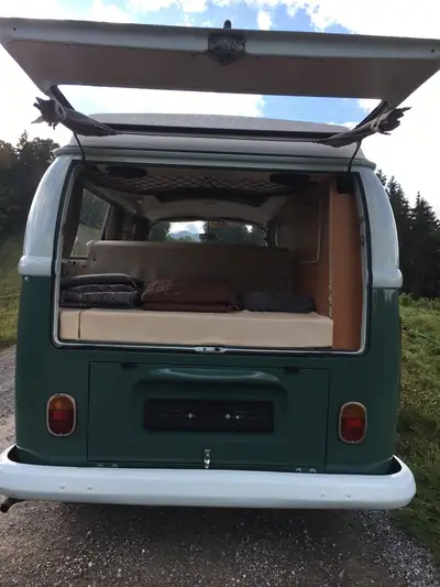 VW T2 T2a Camping 1969 — Légendaire fourgon aménagé, véhicule vétéran authentique — Miniatura 8