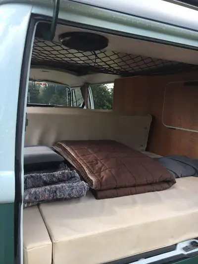 VW T2 T2a Camping 1969 — Légendaire fourgon aménagé, véhicule vétéran authentique — Miniatura 15