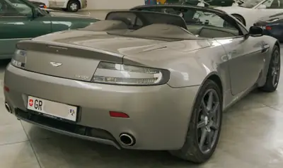 Aston Martin V8 Vantage 4.3 Sportshift — Cabriolet légendaire, 48'000 km seulement — Miniatur 12