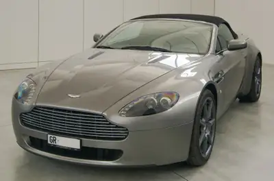 Aston Martin V8 Vantage 4.3 Sportshift — Cabriolet légendaire, 48'000 km seulement — Miniatur 16