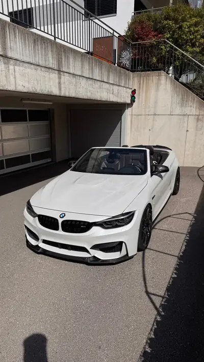 BMW M4 Cabriolet Competition — 450 ch, cabriolet haute performance 2017 — vista esterna