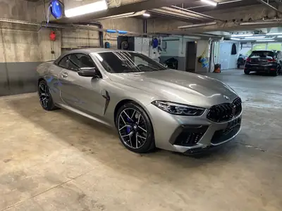 BMW M8 xDrive M Competition Cabriolet — 626 ch, sportivité décapotable sans compromis — Außenansicht