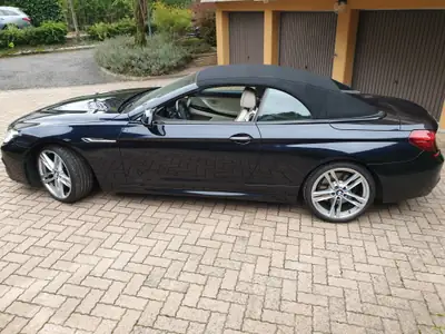 BMW 640i Cabrio — Cabriolet de prestige, 320 ch et seulement 60 000 km — côté