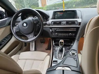 BMW 640i Cabrio — Cabriolet de prestige, 320 ch et seulement 60 000 km — détail