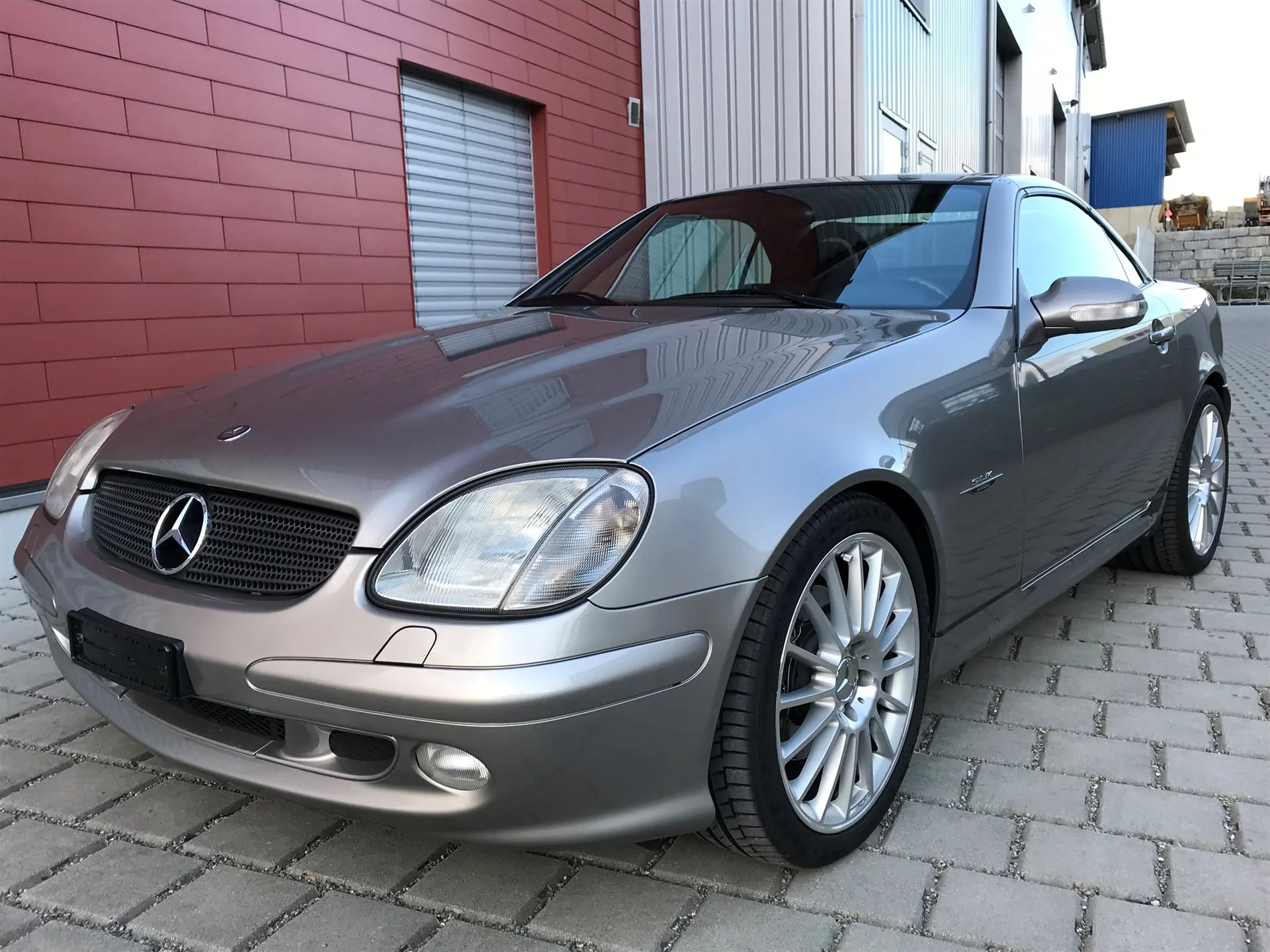 Mercedes-Benz SLK 320 — Cabriolet sportif 2004, rare Cubanitsilver, 67000 km