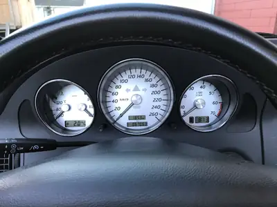 Mercedes-Benz SLK 320 — Cabriolet sportif 2004, rare Cubanitsilver, 67000 km — Miniature 10