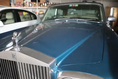 Rolls-Royce Silver Shadow II 1975 — Berline de prestige anglaise, moteur V8 mythique — interni