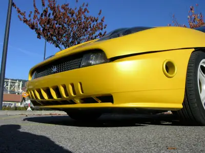 FIAT Coupé 2.0 16V Turbo — Légendaire sportive des années 90, jaune éclatant — Detail