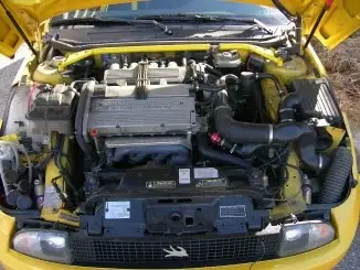 FIAT Coupé 2.0 16V Turbo — Légendaire sportive des années 90, jaune éclatant — Miniatur 10