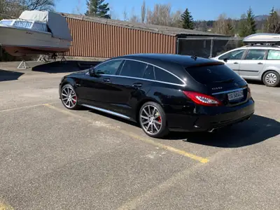 Mercedes-Benz CLS 63 AMG Shooting Brake — Performance et polyvalence, 585 ch — Heckansicht