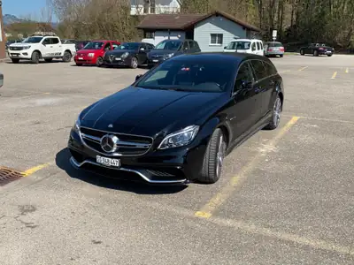 Mercedes-Benz CLS 63 AMG Shooting Brake — Performance et polyvalence, 585 ch — Seitenansicht