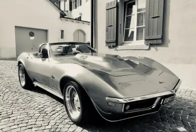 Chevrolet Corvette Cabriolet 1968 — Légende américaine, 264 ch, faible kilométrage — arrière
