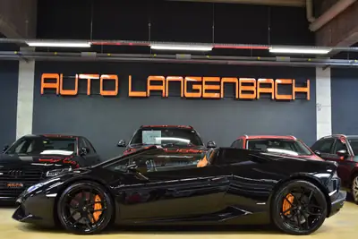 Lamborghini Huracán LP610-4 Spyder DCT — Supercar décapotable, 49 000 km seulement — Miniature 10