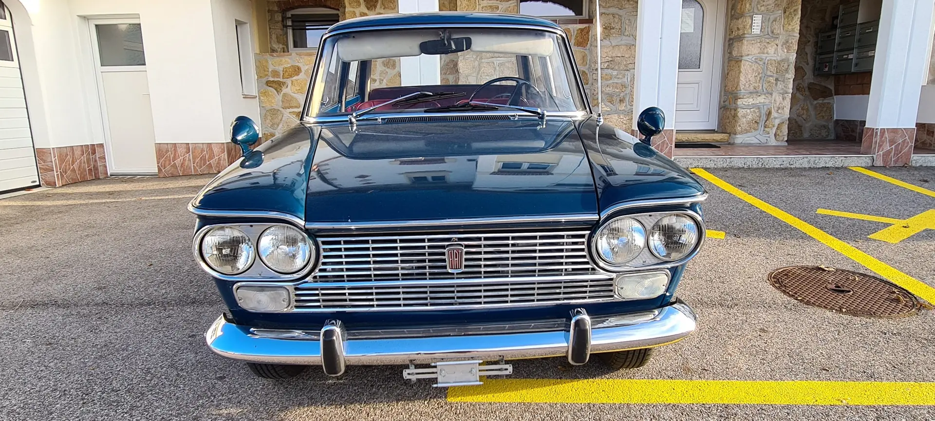 FIAT 1500 TS OD 1965 — Coup de cœur vintage, 14 414 km, sans accident — vista esterna