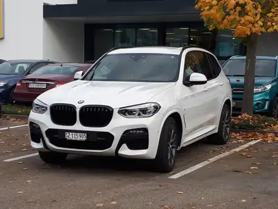 BMW X3 xDrive 20d — Diesel performant, 50 000 km, finition M Sport — Außenansicht