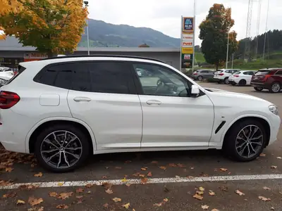 BMW X3 xDrive 20d — Diesel performant, 50 000 km, finition M Sport — Heckansicht