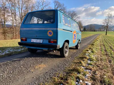 VW T3 Typ 2 — Le classique utilitaire des années 1980, kilométrage authentifié — arrière