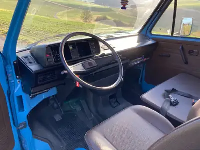 VW T3 Typ 2 — Le classique utilitaire des années 1980, kilométrage authentifié — détail