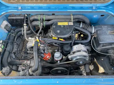 VW T3 Typ 2 — Le classique utilitaire des années 1980, kilométrage authentifié — intérieur