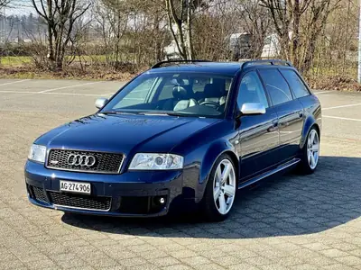 Audi RS6 plus Avant quattro — 480 ch, Limited Edition 403/999, berline de prestige — côté