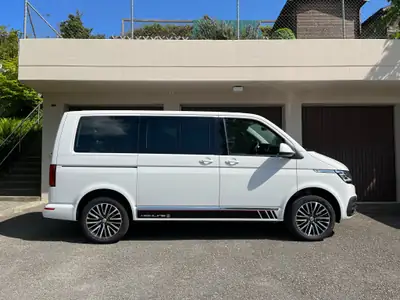 VW T6.1 Caravelle 2.0 TDI Highline — Monospace 8 places, transmission DSG, finition premium — vue extérieure