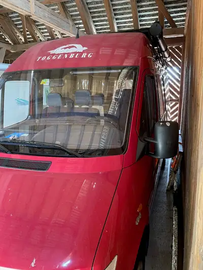 Mercedes-Benz Sprinter 312 D — Utilitaire robuste 9 places, 4x4 Allrad, seulement 54'000 km — Miniature 9