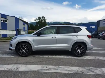 CUPRA Ateca 2.0 TSI 300 ch 4Drive — SUV haute performance, entretien récent, toit panoramique — fianco