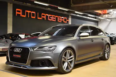 Audi RS6 Avant — Berline sport V8 560 ch, première main, historique complet — vue extérieure