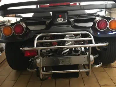 VW Buggy Albar S 1969 — Cabriolet vintage authentique, seulement 19'000 km — vista posteriore