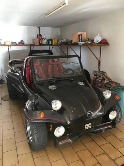 VW Buggy Albar S 1969 — Cabriolet vintage authentique, seulement 19'000 km — cruscotto